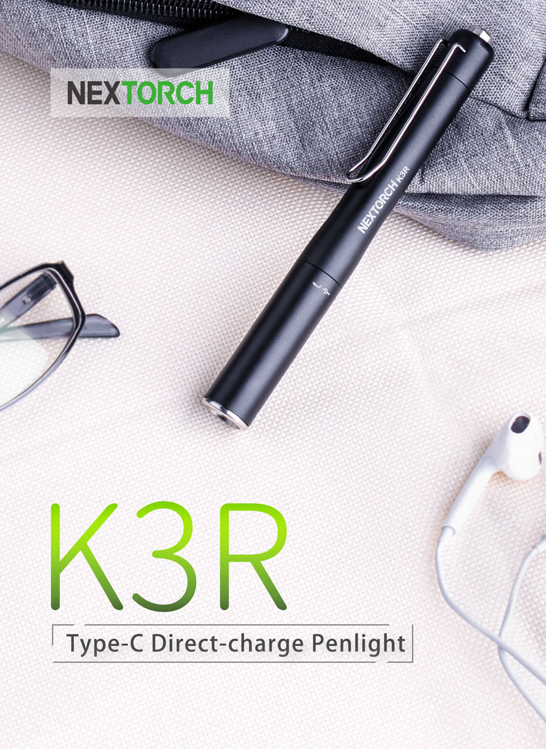 Nextorch K3R Rechargeable EDC Penlight
