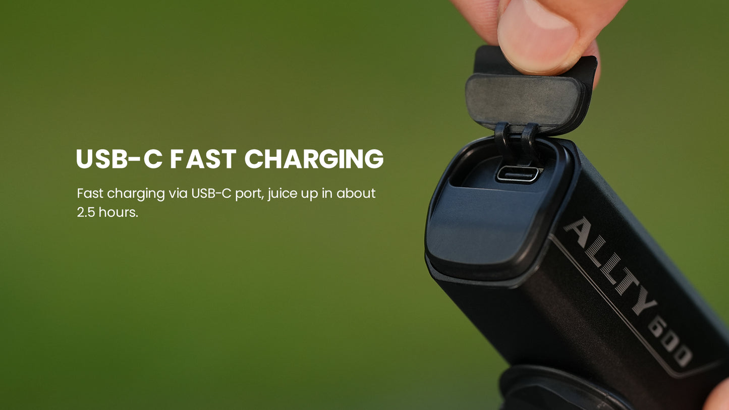 ALLTY 600 V2.0 Bike Light