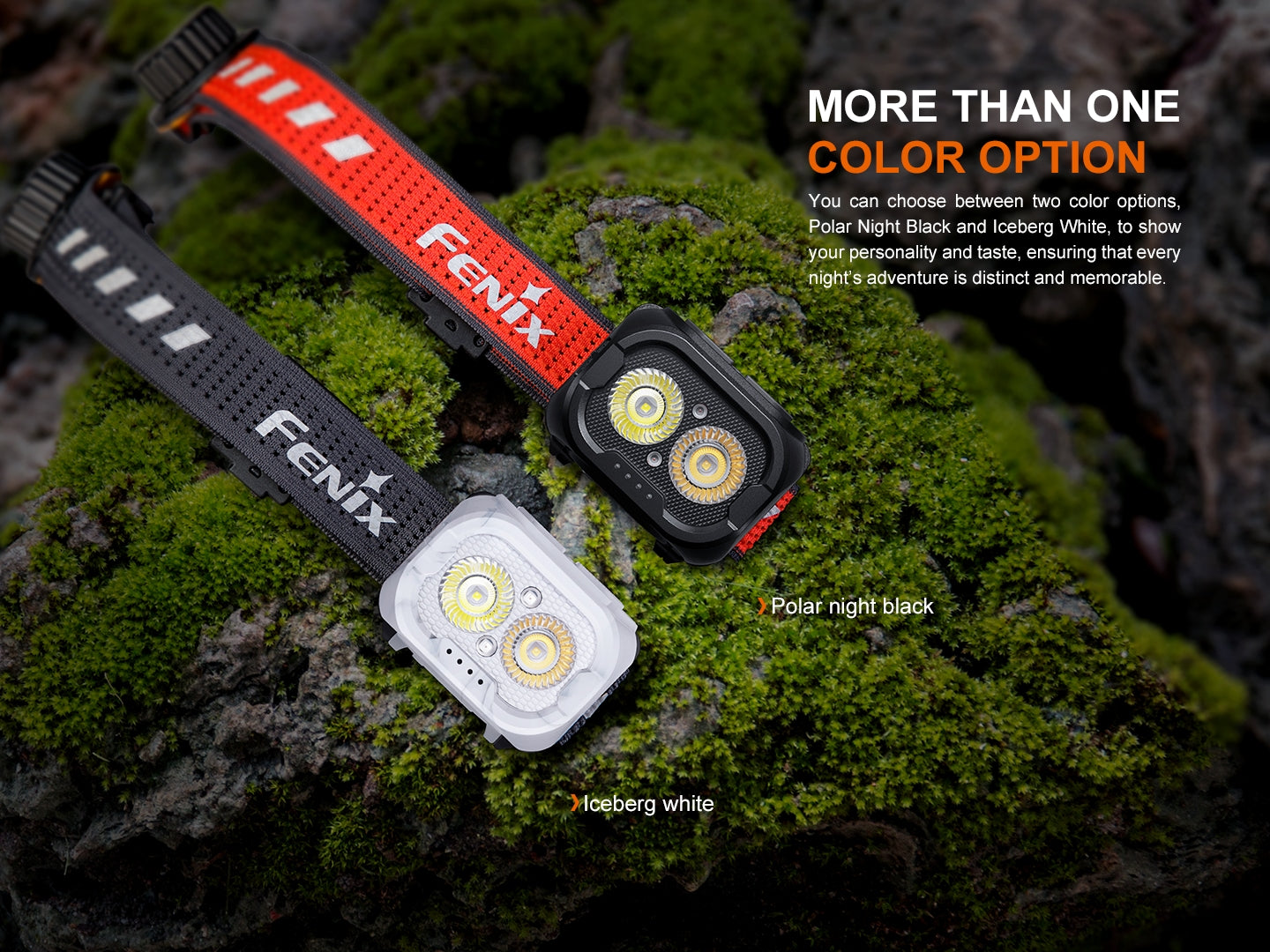 Fenix HL18R-T V2 Triple Light Sources Lightweight Headlamp with Whistle