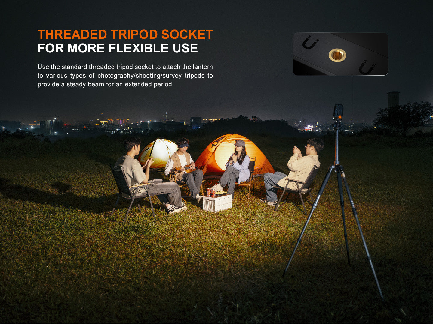 Fenix CL27R Spot-And-Floodlight Outdoor Lantern