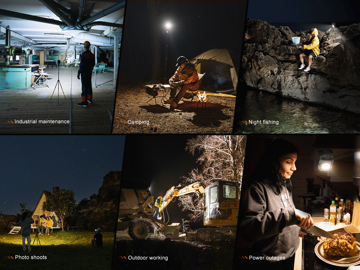 Fenix CL27R Spot-And-Floodlight Outdoor Lantern