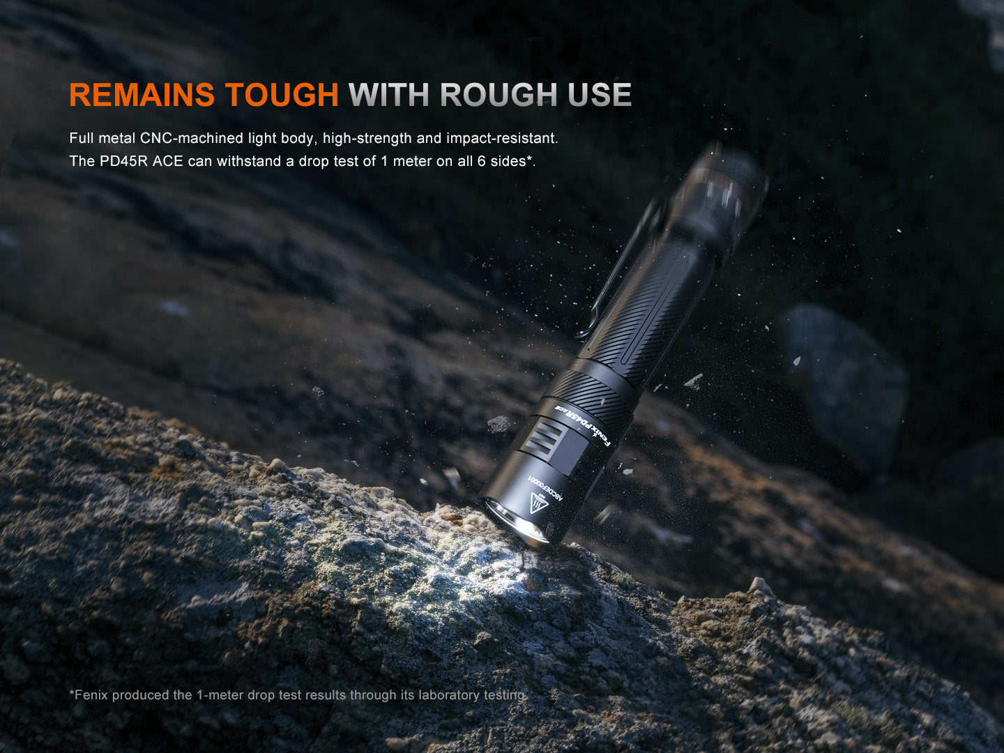 Fenix PD45R Ace Rechargeable Tactical Flashlight