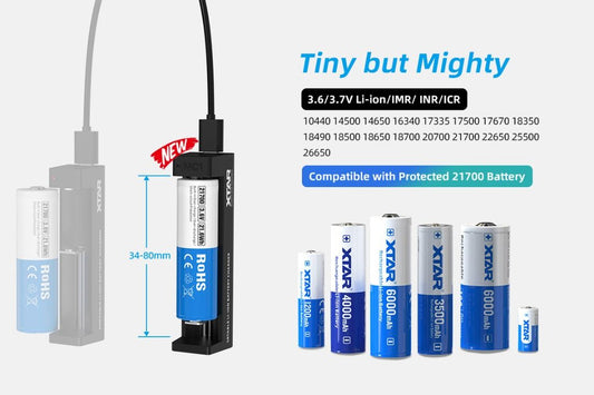 XTAR MC1 (Upgraded Version) Battery Charger