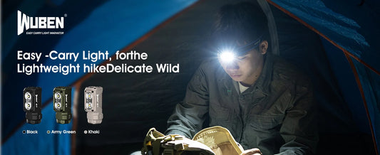 Wuben E7 Right Angle Headlamp Cum Flashlight