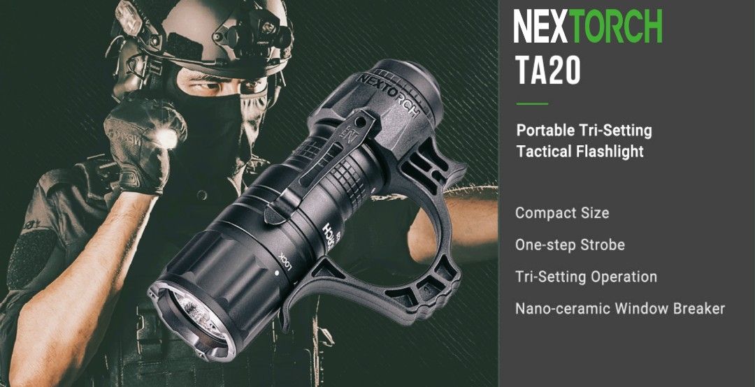 Nextorch TA20 Compact Tactical Flashlight