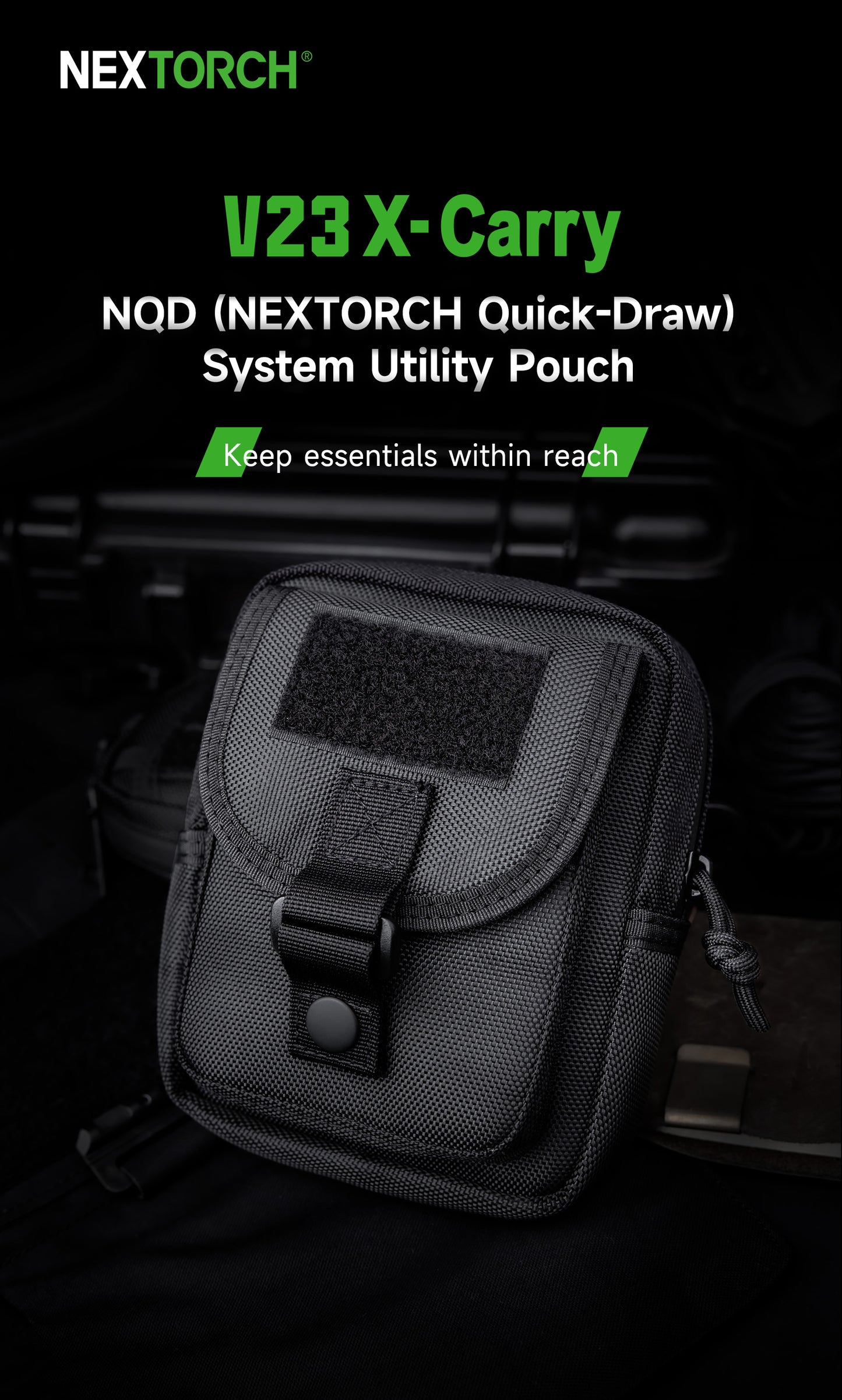 Nextorch V23 Quick Draw Tactical Utility Pouch