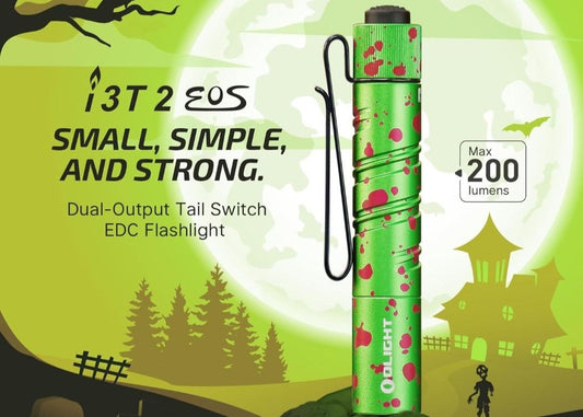 (Limited Edition) Olight i3T 2 Zombie EDC Flashlight