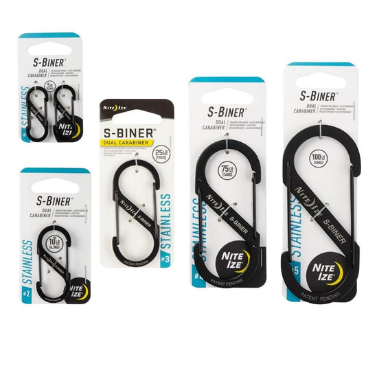 Nite Ize S-Biner Dual Carabiner In Black