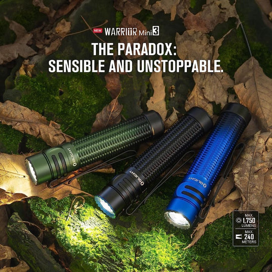 Olight Warrior Mini 3 Compact Tactical Flashlight