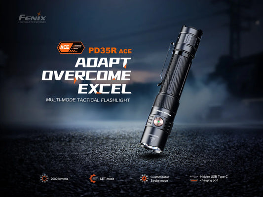 Fenix PD35R Ace Tactical Flashlight