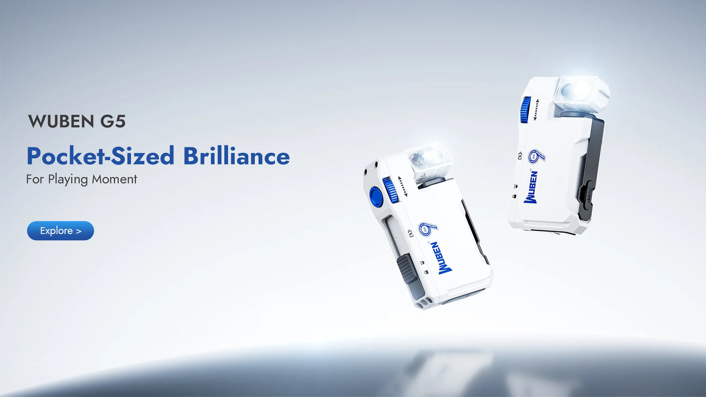 Wuben G5 ECL Flashlight Anniversary Edition