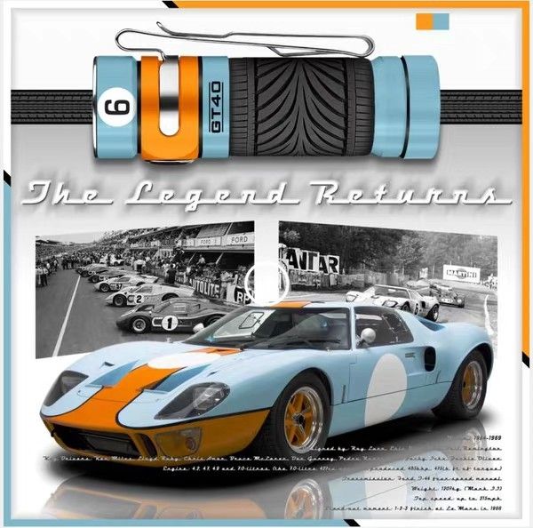 (Limited Edition) Olight Baton 3 Roadster EDC Flashlight