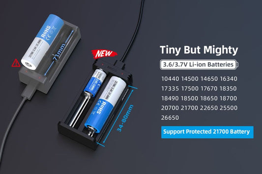 XTAR MC2 (Upgraded Version) Battery Charger