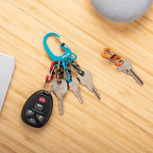 Nite Ize BigFoot Locker S-Biner Key Holder in Aluminum