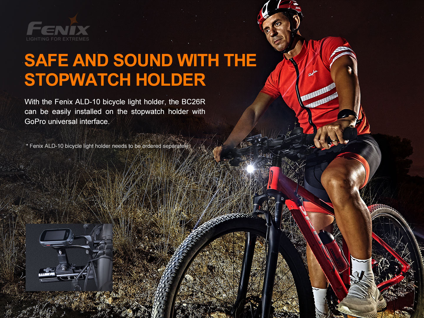 Fenix BC26R 1600 Lumens Bike Front Light