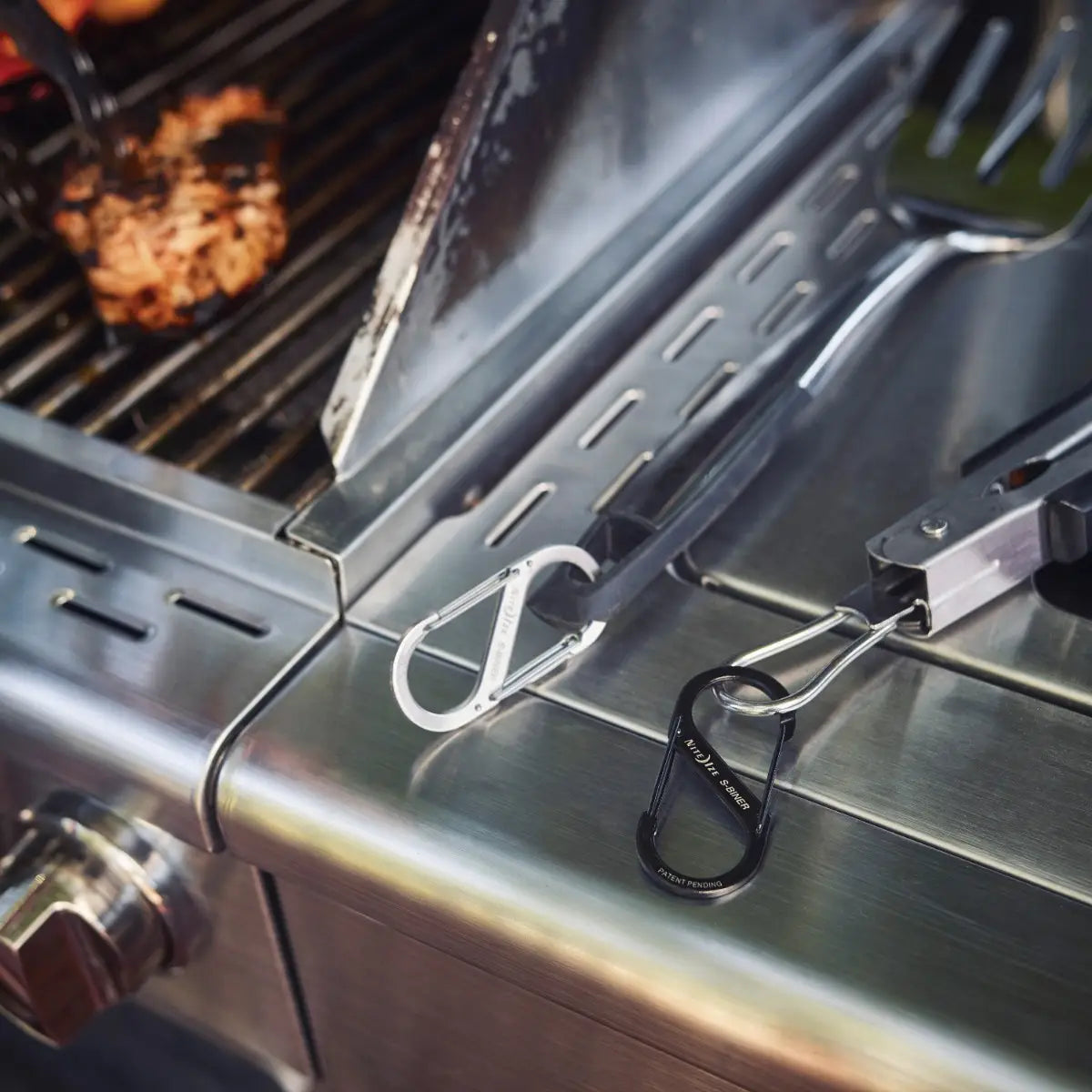 Nite Ize S-Biner Dual Carabiner in Silver