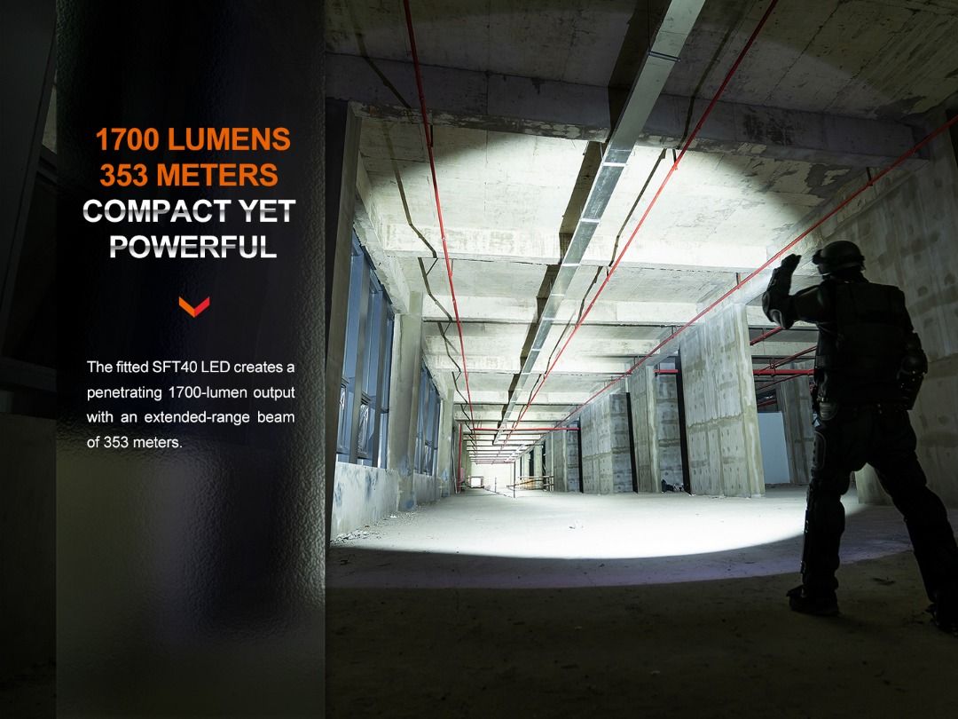 Fenix PD35R USB-C Rechargeable Tactical Flashlight