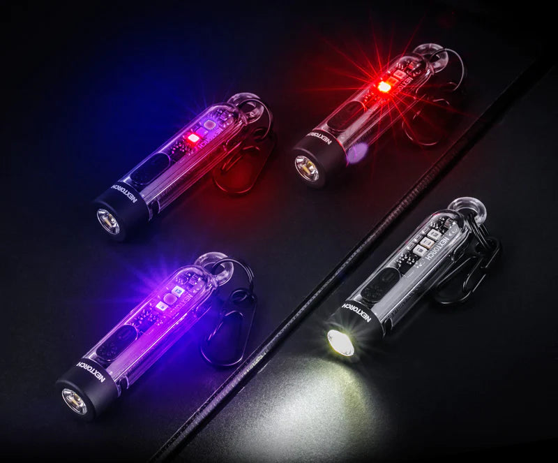 (4-In-1) Nextorch K40 Multi Light Sources Keychain Light