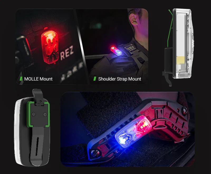 Nextorch UT41 Multi-Color Signal Light (6 Color In 1)