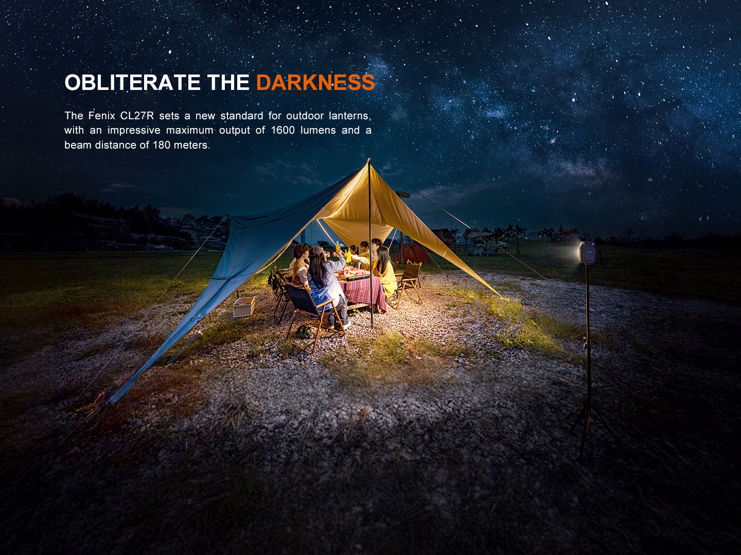 Fenix CL27R Spot-And-Floodlight Outdoor Lantern