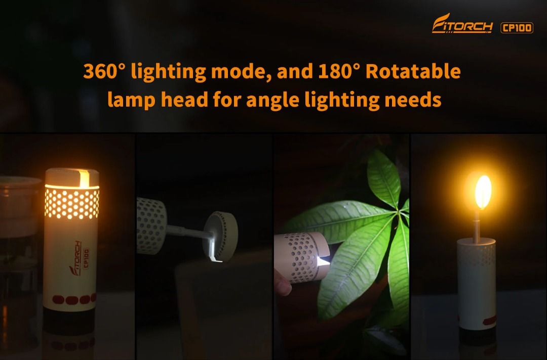 Fitorch CP100 Telescope Lantern for Outdoor Activities