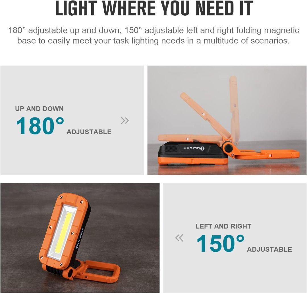 Olight Swivel Pro Rotatable & Foldable Work Light