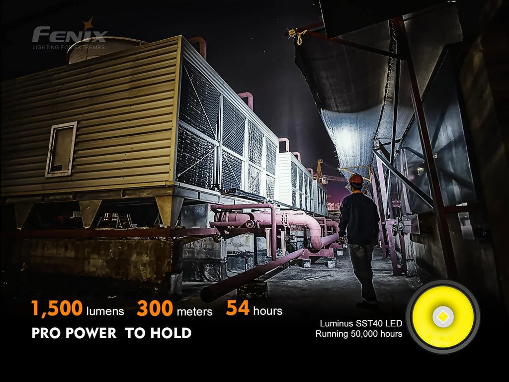 Fenix C6 V3 Heavy Duty Rechargeable Flashlight