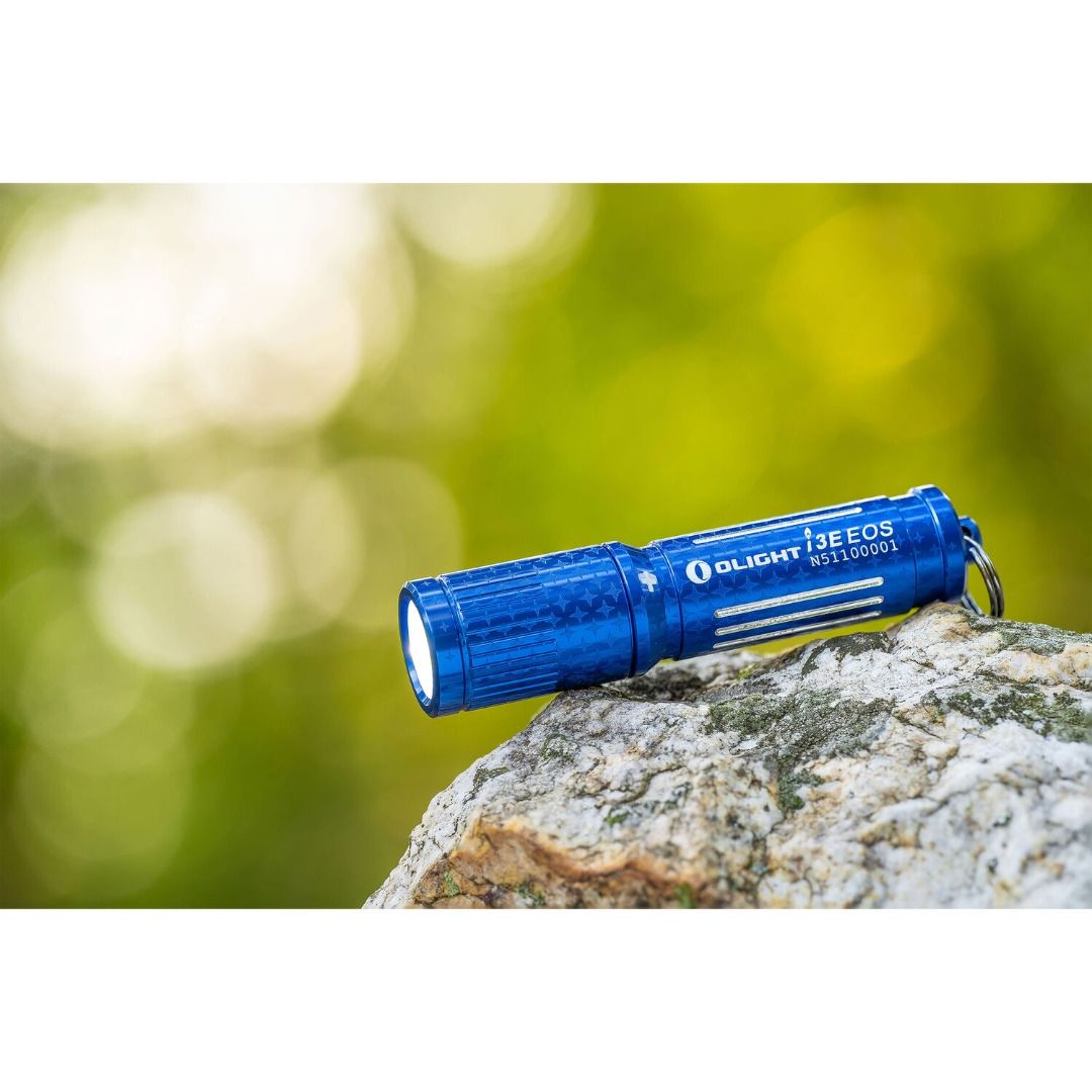 (Limited Edition) Olight i3E Stellar Blue Keychain Flashlight