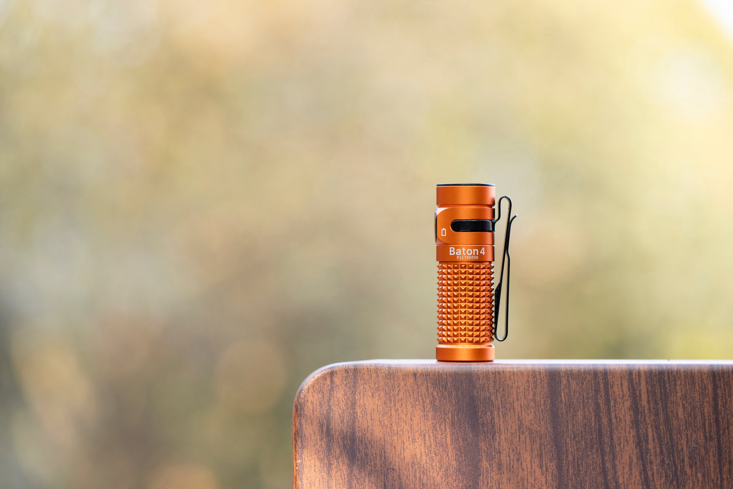 Olight Baton 4 Orange Compact EDC Flashlight