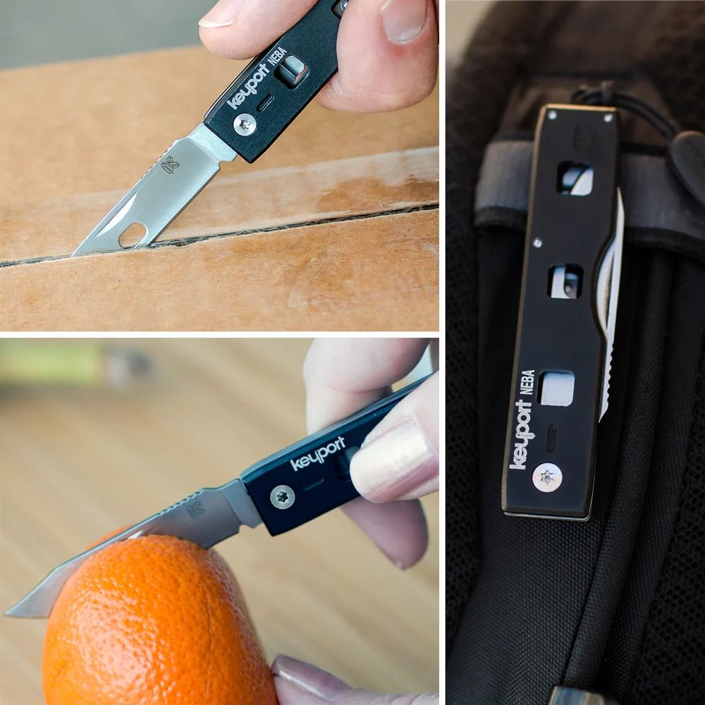 Keyport US Neba EDC Keychain Knife For Outdoor / Camping