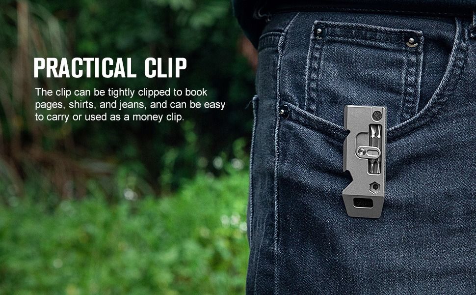 Olight Opry Pro 6-IN-1 Multi-Function Titanium Pry Bar