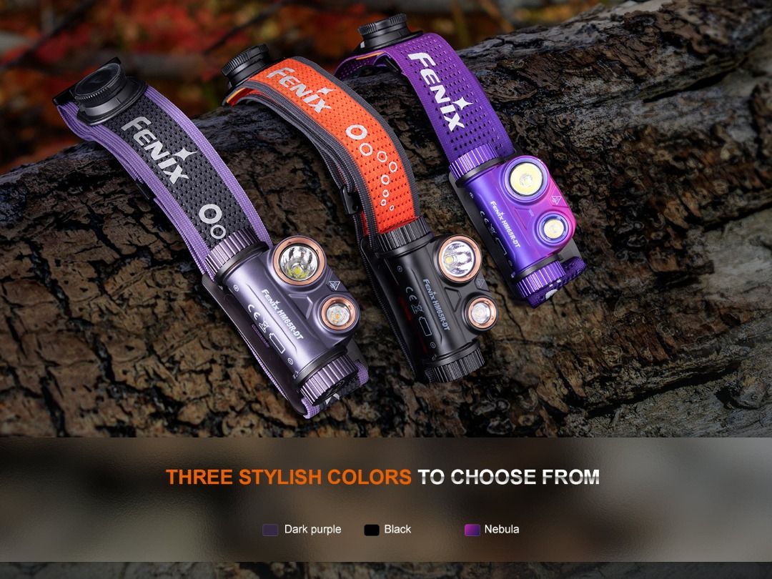 Fenix HM65R-DT High Performance Magnesium Trail Running Headlamp