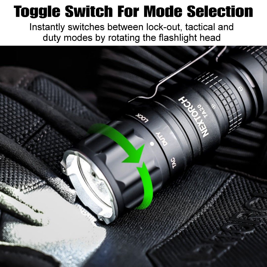 Nextorch TA20 Compact Tactical Flashlight