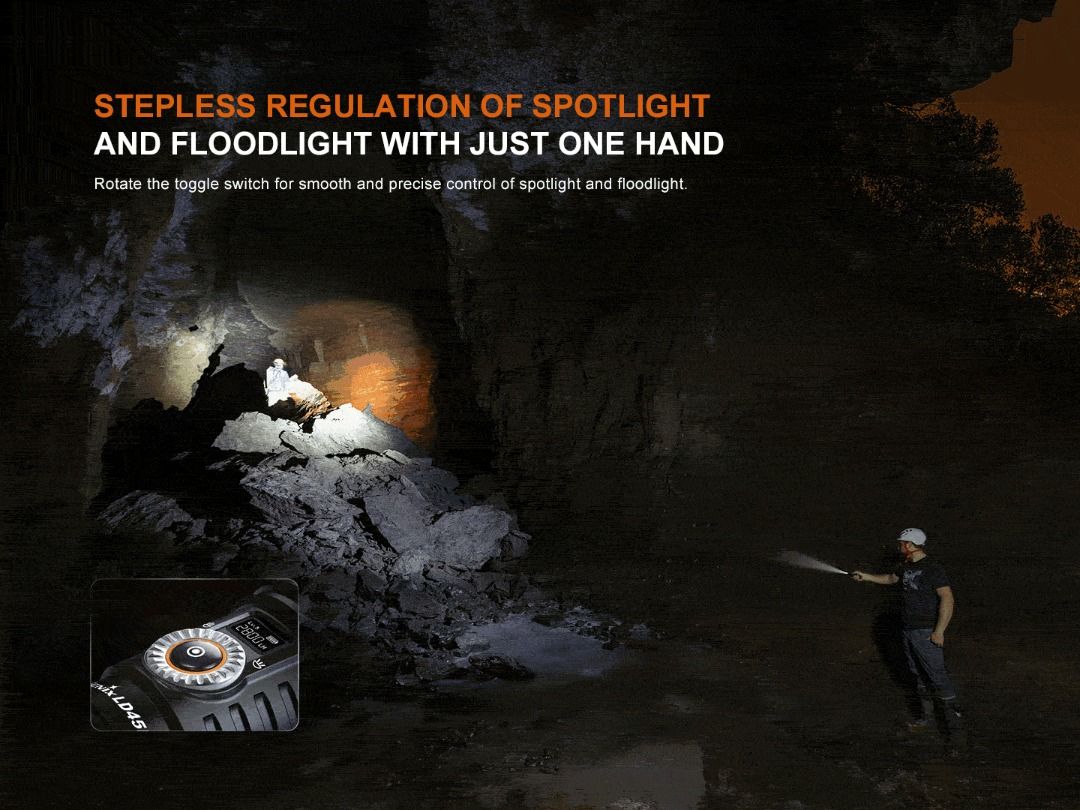 Fenix LD45R Advance Digital Focusing Outdoor Flashlight