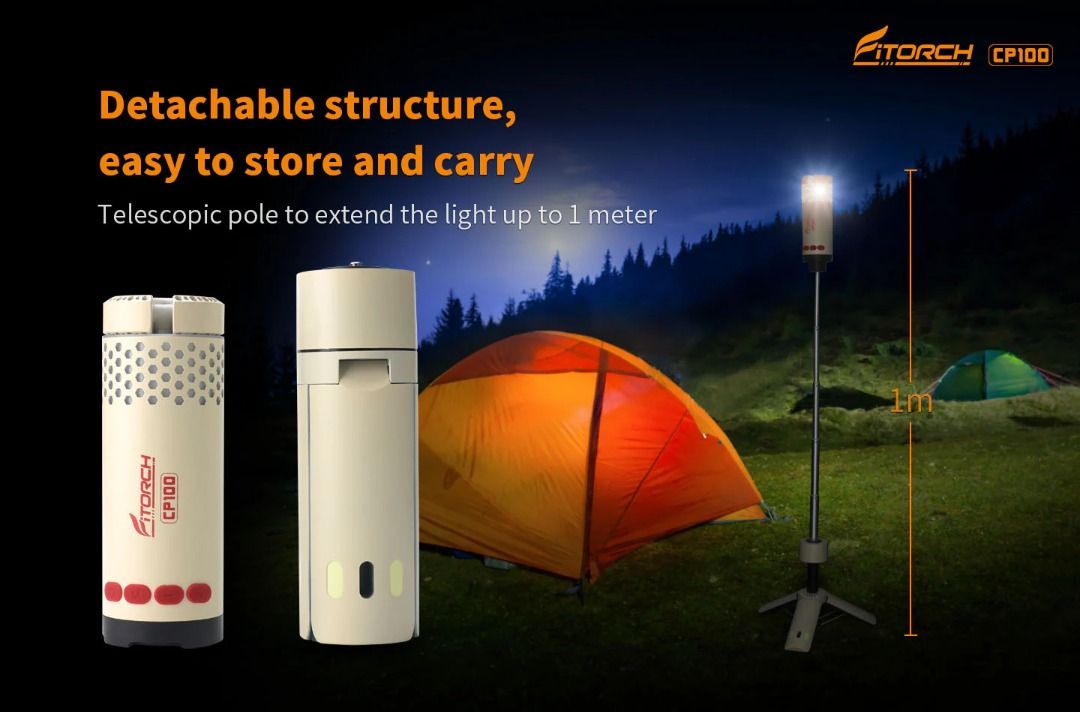 Fitorch CP100 Telescope Lantern for Outdoor Activities
