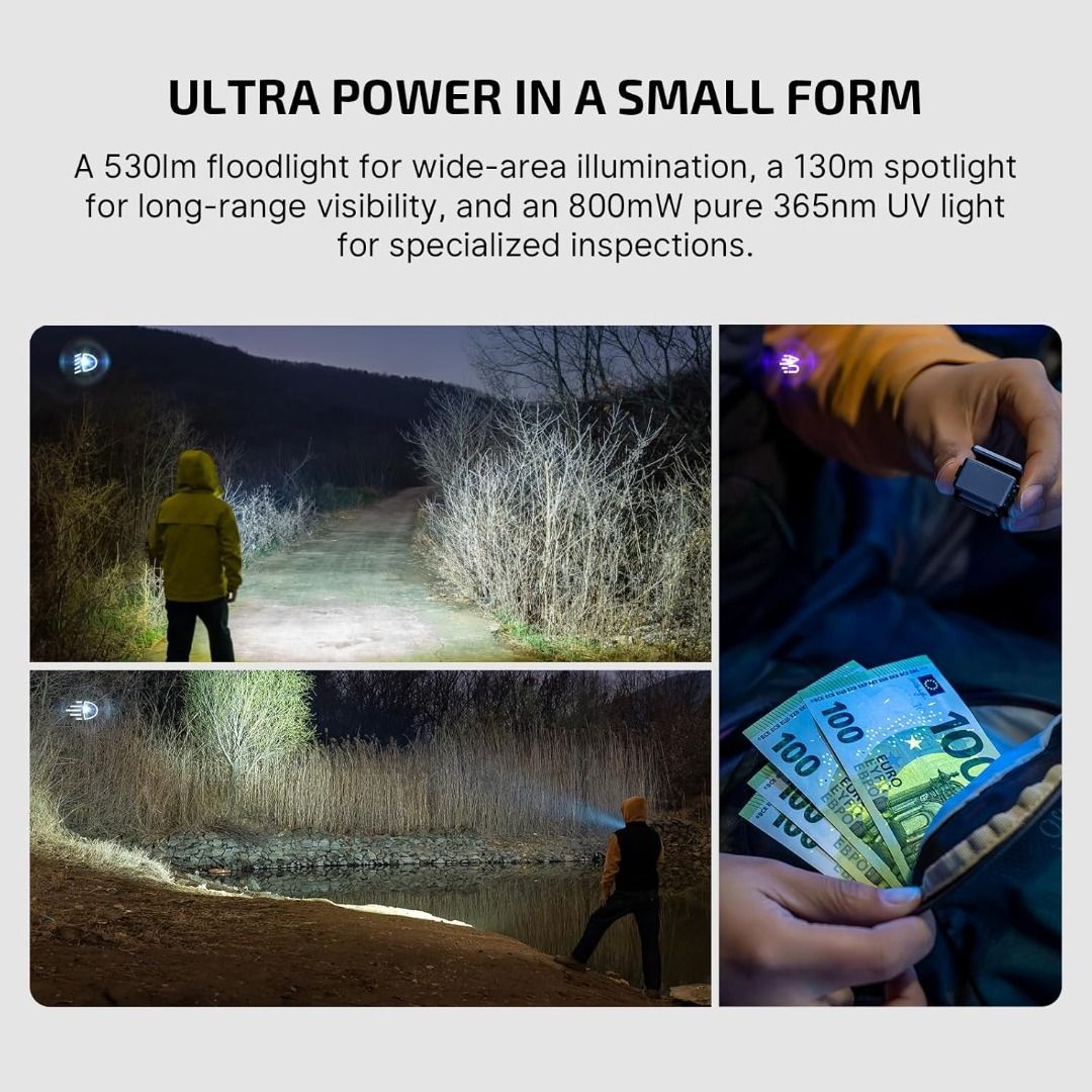 Olight Oclip Ultra Clip-On EDC Flashlight