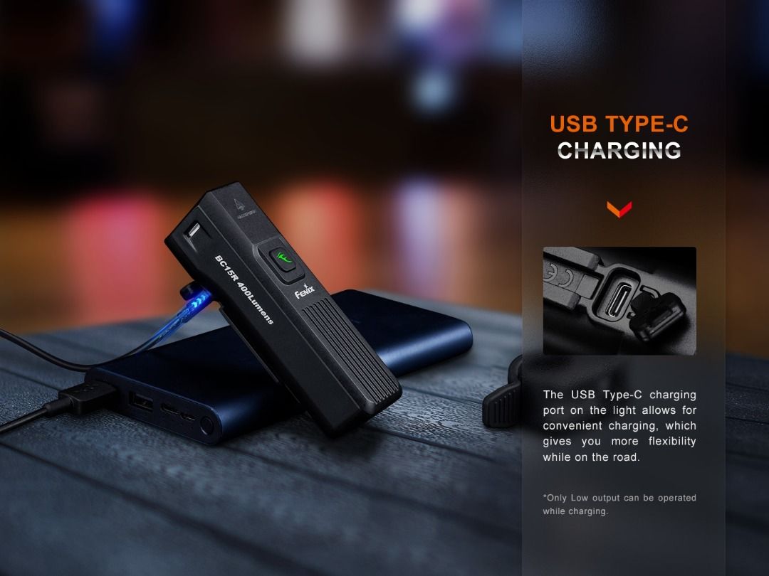 Fenix BC15R Lightweight Cut-Off Fabula Line Bicycle Light