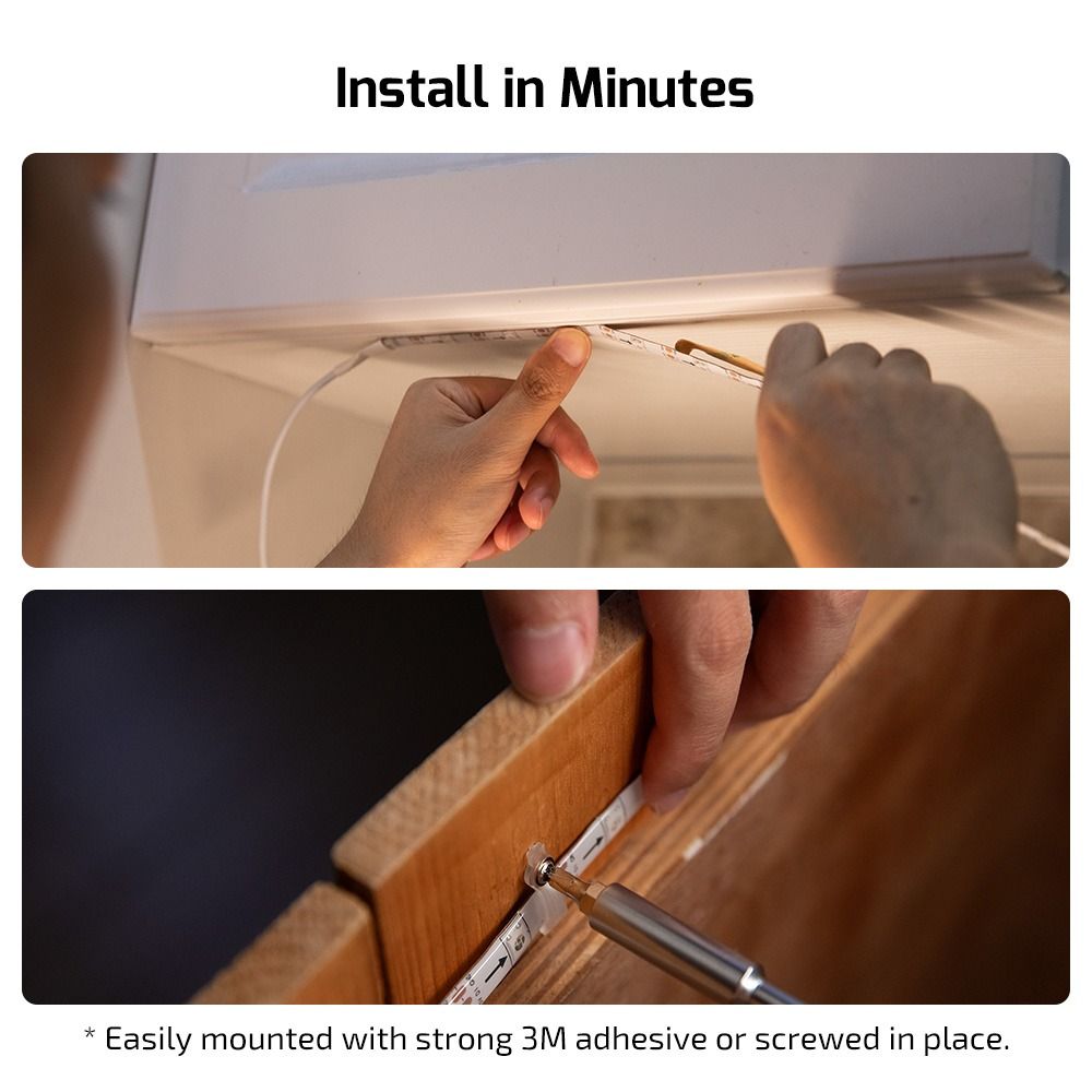 Olight Ostrip Smart LED Strip Lights with APP Control, Music Sync, Color Changing