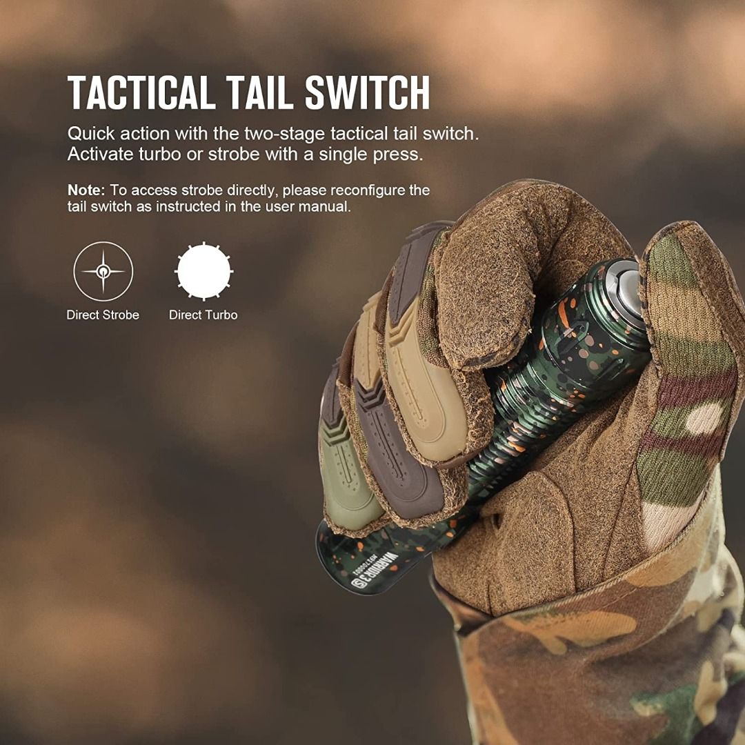 (Limited Edition) Olight Warrior 3S Camoflage LED Flashlight