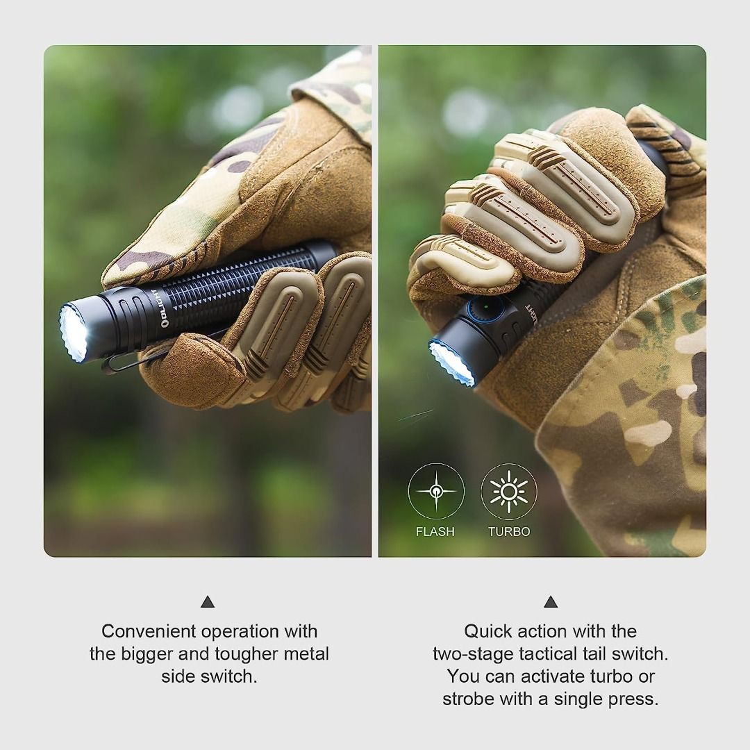 Olight Warrior Mini 3 Compact Tactical Flashlight
