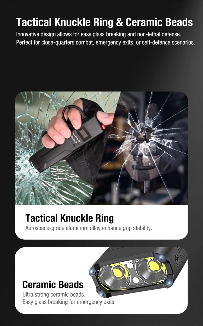 Klarus FlatTac X1 Ultra Slim Intelligent Tactical Flashlight