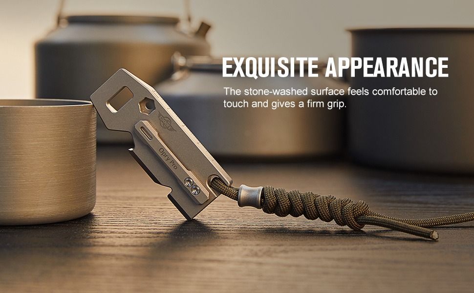 Olight Opry Pro 6-IN-1 Multi-Function Titanium Pry Bar