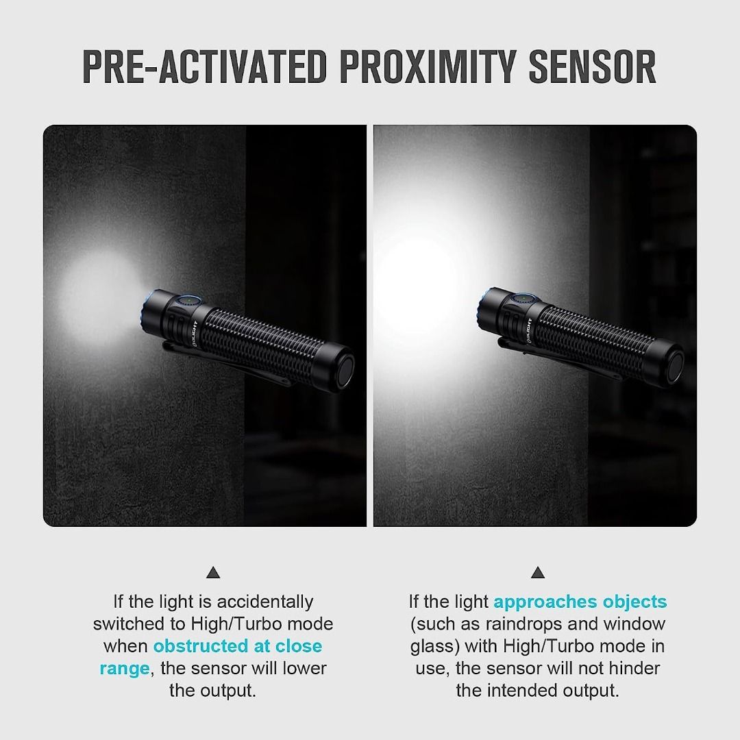 Olight Warrior Mini 3 Compact Tactical Flashlight