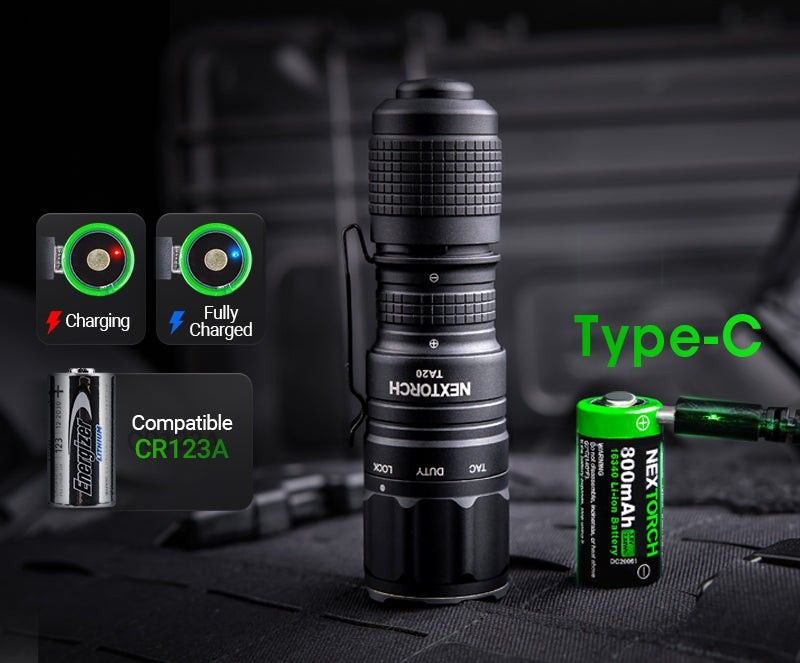 Nextorch TA20 Compact Tactical Flashlight