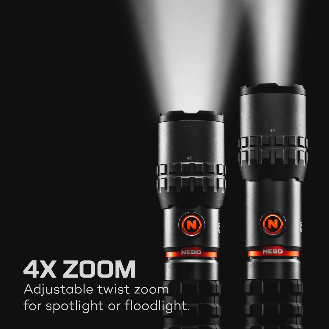 Nebo Slyde King 2K Zoomable Flashlight_2000 Lumens