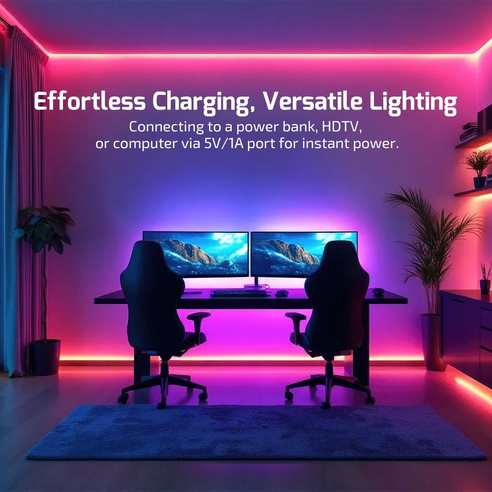 Olight Ostrip Smart LED Strip Lights with APP Control, Music Sync, Color Changing