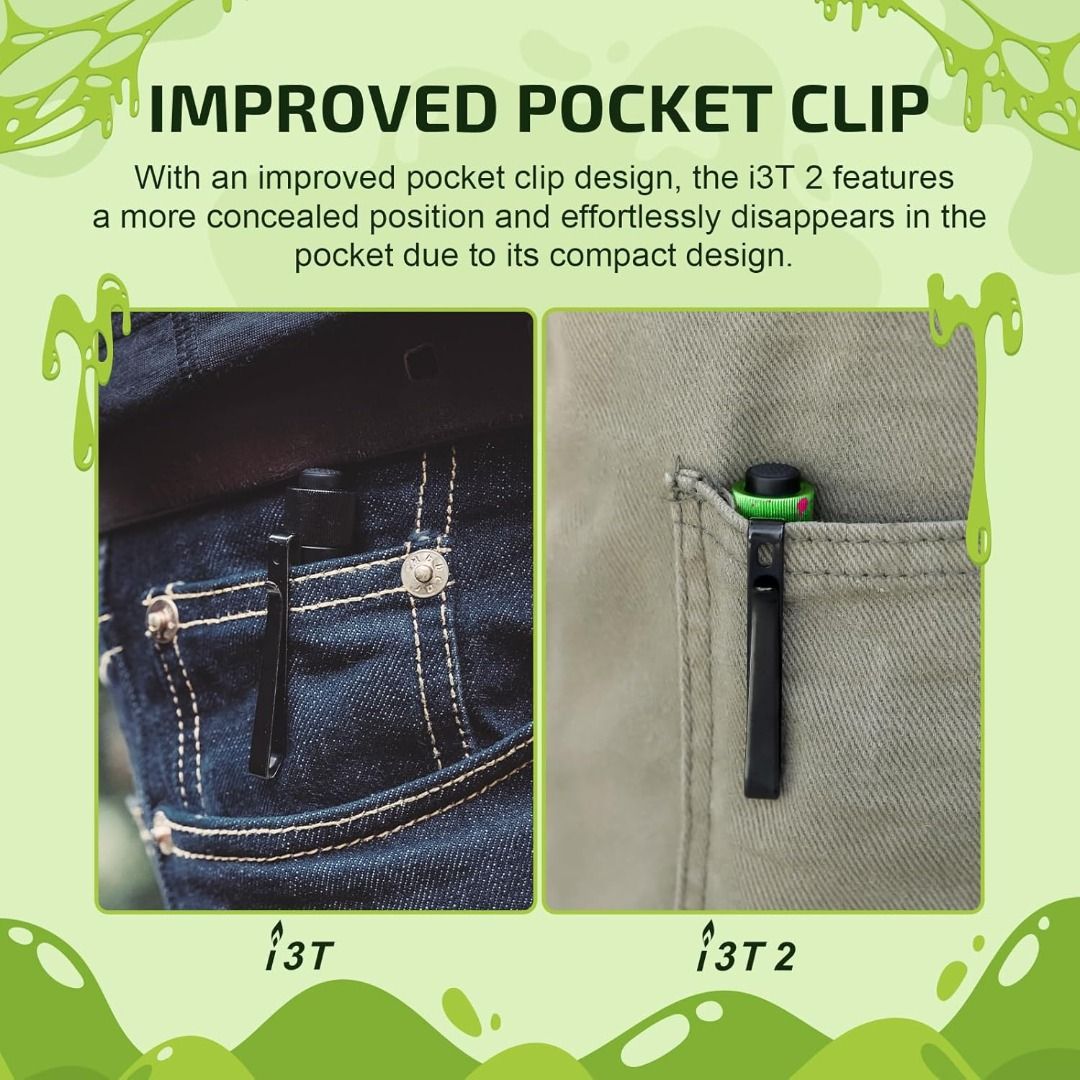 (Limited Edition) Olight i3T 2 Zombie EDC Flashlight