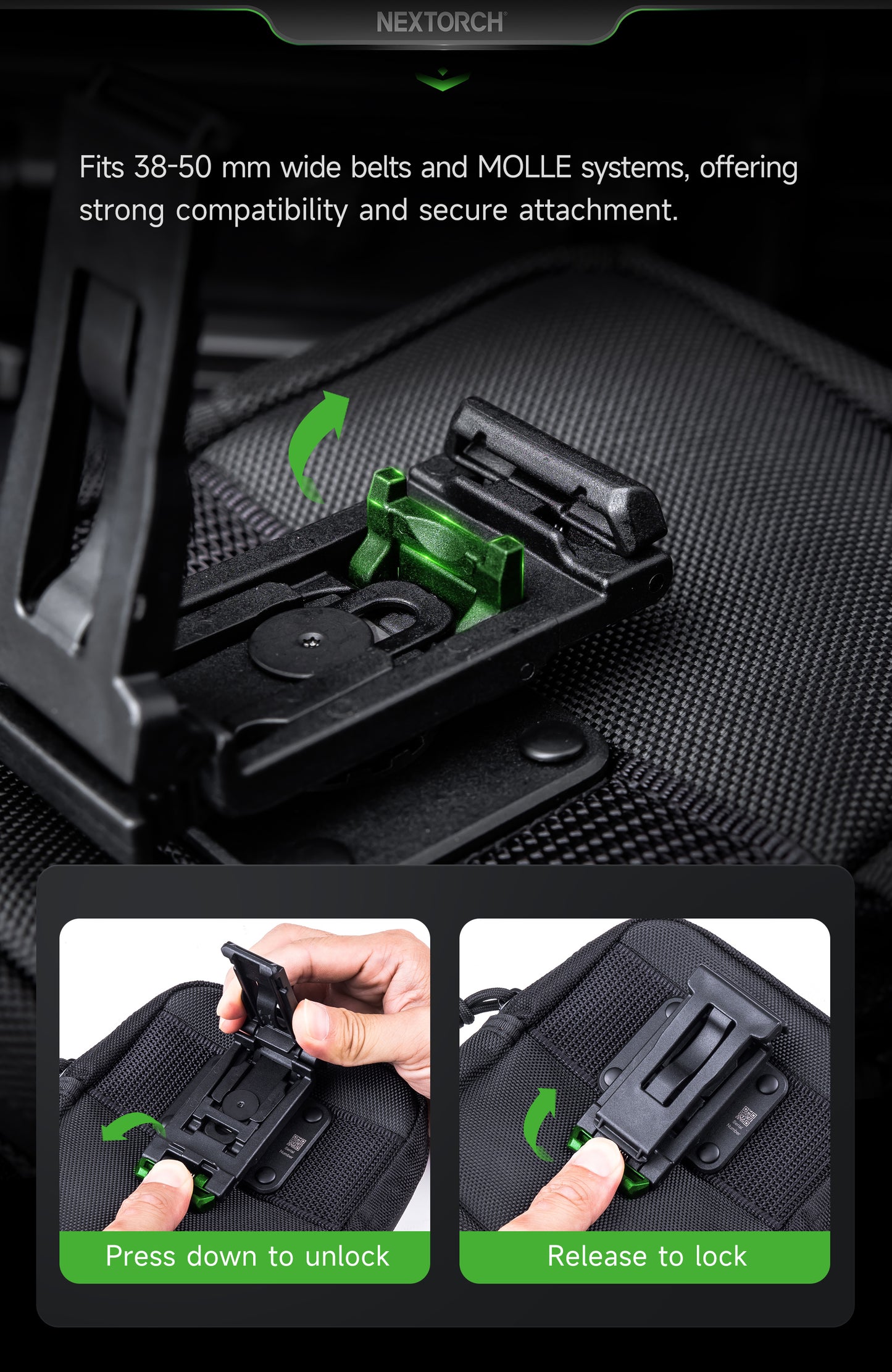 Nextorch V23 Quick Draw Tactical Utility Pouch