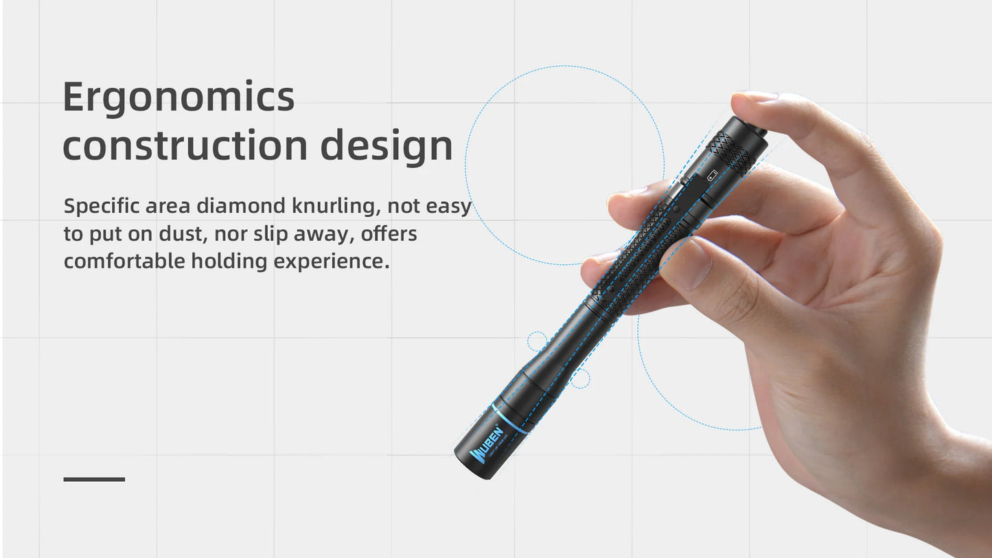 Wuben E19 Wood's Lamp UV Penlight