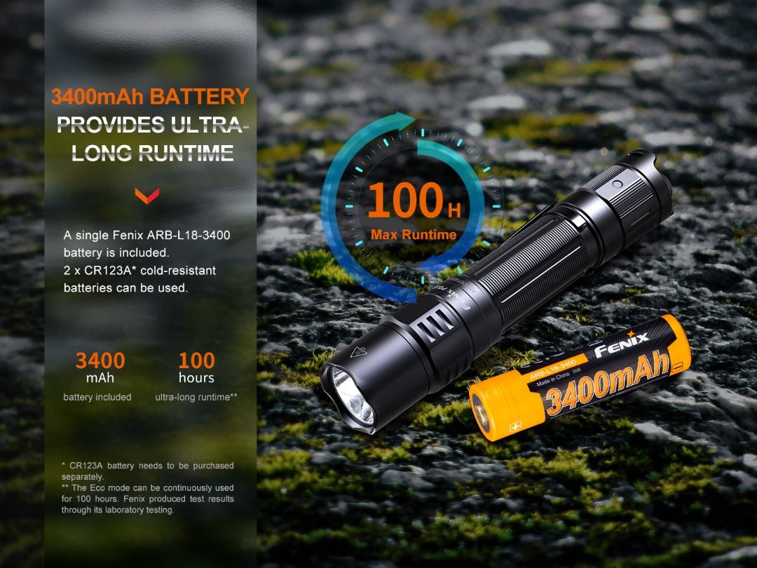 Fenix PD35R USB-C Rechargeable Tactical Flashlight